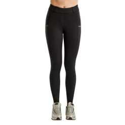 Damskie legginsy jeździeckie z pełną przyczepnością Montar Gloria Caviar Tape. Czarne legginsy damskie MONTAR, bez wzorów, z elastanu. Za 431.00 zł.