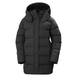 Parka damska Helly Hansen aden winter. Czarne parki damskie Helly Hansen, na zimę, bez wzorów, bez kaptura. W wyprzedaży za 1,207.90 zł.