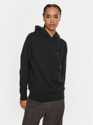 Calvin Klein Bluza Emb Graphic K20K208062 Czarny Relaxed Fit. Czarne bluzy damskie Calvin Klein, xl, bez wzorów, z bawełny, bez ramiączek, bez kaptura. Za 309.99 zł.