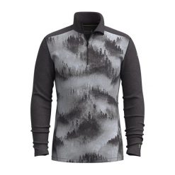 Bluza męska Smartwool Classic Thermal Merino Base Layer 1/4 Zip Boxed. Zielone bluzy męskie Smartwool, na zimę, l, bez wzorów, sportowe, bez ramiączek, bez kaptura. Za 459.99 zł.