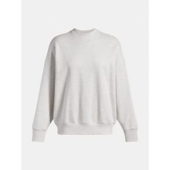 Bluza damska UA Oversized Crew 1386463-023 L. Szare bluzy damskie Under Armour, l, bez wzorów, sportowe, bez ramiączek, bez kaptura. Za 134.99 zł.