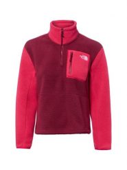 The North Face bluza polarowa z golfem Kobiety Sztuczne włókno czerwony, M. Czerwone bluzy damskie The North Face, m, bez wzorów, z polaru, bez ramiączek, bez kaptura. Za 449.95 zł.
