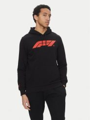 Puma Bluza F1 Ess Logo 625853 Czarny Regular Fit. Czarne bluzy męskie Puma, m, bez wzorów, z syntetyku, bez ramiączek, bez kaptura. Za 209.99 zł.