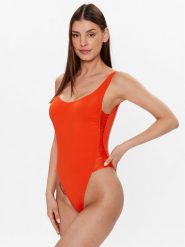 TWINSET Strój kąpielowy 231TTM740 Pomarańczowy. Brązowe stroje kąpielowe damskie Twinset, bez wzorów, z syntetyku. Za 359.99 zł.