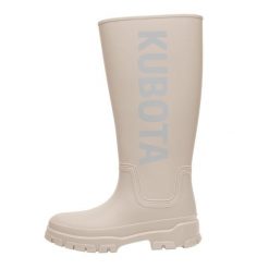 Kubota Kalosze Turystyczne Damskie Wysokie. Brązowe kalosze damskie Kubota, bez wzorów, bez zapięcia. Za 189.99 zł.