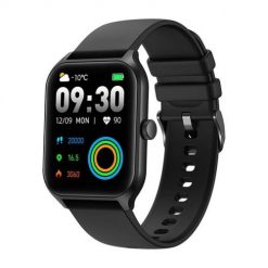 Smartwatch Colmi P60 (czarny). Czarne, cyfrowe zegarki smartwatch Colmi, z aplikacjami, z materiału. Za 89.00 zł.