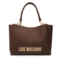 Torebka LOVE MOSCHINO. Brązowe shopperki damskie Love Moschino, bez wzorów, bez dodatków. Za 1,059.00 zł.