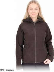 Reis Damska bluza robocza polar ocieplana kaptur ochrona ciala przed chlodem czarna brązowa granatowa jasnoszara logistykaj magazyn - brązowy 3XL. Brązowe bluzy damskie Reis, m, bez wzorów, z polaru, bez ramiączek, bez kaptura. Za 60.52 zł.