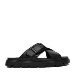 Klapki G-Star Raw. Czarne klapki damskie G-Star Raw, bez wzorów, retro, bez obcasa, bez zapięcia. Za 269.99 zł.