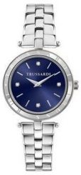 Zegarek Trussardi TRUSSARDI R2453145514 zegarek damski szary 34 mm. Szare zegarki damskie TRUSSARDI. Za 367.09 zł.