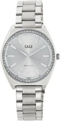 Zegarek damski QQ Q91B-001P srebrny. Szare zegarki damskie Q&Q, srebrne. Za 209.00 zł.