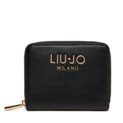 Portfel Liu Jo. Czarne portfele damskie Liu Jo. Za 269.99 zł.
