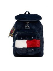 Tommy Jeans Plecak Tjw Archive Fur Backpack AW0AW19078 Granatowy. Niebieskie plecaki damskie Tommy Jeans, bez wzorów, z jeansu. Za 489.99 zł.