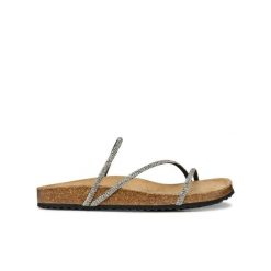 Klapki damskie Geox Brionia. Czarne klapki damskie Converse, bez wzorów, sportowe, bez obcasa, bez zapięcia. Za 349.50 zł.