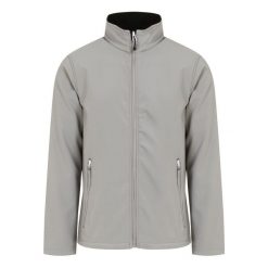 Kurtka Softshellowa Męska Jeden Kolor Tkanina Dwuwarstwowa. Czarne kurtki męskie Regatta, m, bez wzorów, z softshellu, bez kaptura, trekkingowe. Za 154.99 zł.