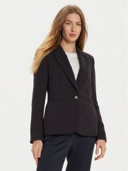 Tommy Hilfiger Marynarka WW0WW44096 Czarny Slim Fit. Czarne marynarki i żakiety damskie Tommy Hilfiger, bez wzorów, z syntetyku, bez kołnierzyka, bez ramiączek. Za 709.99 zł.
