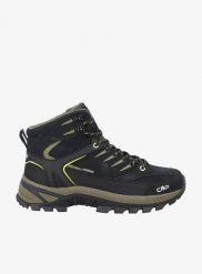 Buty turystyczne wysokie CMP Rigel 2.0 Mid WP Trekking Shoes. Zielone trekkingi męskie CMP, z gumy, bez zapięcia. Za 435.59 zł.