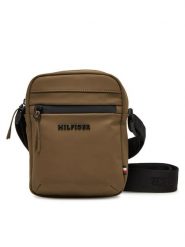 Tommy Hilfiger Saszetka Th Tpu Mini Reporter AM0AM13498 Brązowy. Brązowe saszetki i nerki męskie Tommy Hilfiger, bez wzorów, ze skóry. Za 279.99 zł.