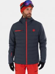 Kurtka Narciarska Męska Fundango Orion. Czerwone kurtki sportowe męskie FUNDANGO, na zimę, m, bez wzorów, z poliesteru, bez kaptura, narciarskie. Za 799.90 zł.