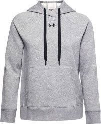 Under Armour Bluza damska Under Armour Rival Fleece Hb Hoodie szara 1356317 035 : Rozmiar - S. Szare bluzy damskie Under Armour, s, bez wzorów, bez ramiączek, bez kaptura. Za 225.85 zł.