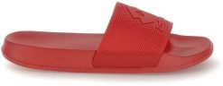 Lotto KLAPKI MOKU II SLIDE RED POPPY 42.0. Czerwone klapki męskie Lotto, bez wzorów, bez zapięcia. Za 80.81 zł.
