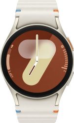 Smartwatch Samsung Galaxy Watch 7 LTE 40mm Kremowy (SM-L305FZEDDBT). Białe zegarki smartwatch SAMSUNG, bez wzorów. Za 823.76 zł.