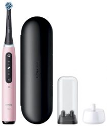 Szczoteczka magnetyczna Oral-B iO 5 różowy. Czerwone szczoteczki elektryczne Oral-B. Za 469.00 zł.