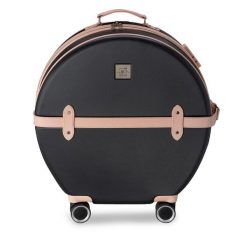Walizka kabinowa Semi Line. Czarne walizki damskie Semi-line, bez wzorów. Za 189.99 zł.
