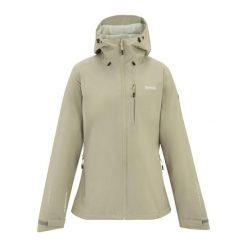 Wodoodporna Kurtka Damska Oklarna. Brązowe kurtki sportowe damskie Regatta, bez wzorów, bez ramiączek, bez kaptura, trekkingowe. Za 398.99 zł.