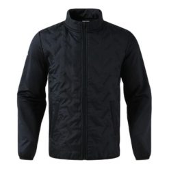 Kurtka softshell Joma Berna IV. Czarne kurtki męskie Joma, na wiosnę, m, bez wzorów, z materiału, bez kaptura, na fitness i siłownię. Za 302.50 zł.