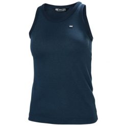 Damski tank top Helly Hansen Skagen. Niebieskie topy damskie Helly Hansen, bez wzorów, bez kołnierzyka, bez ramiączek. Za 189.50 zł.