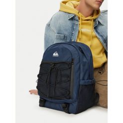 Plecak Quiksilver. Niebieskie plecaki męskie Quiksilver, bez wzorów, sportowe. Za 129.99 zł.