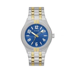 Zegarek Guess. Szare zegarki męskie Guess, z aplikacjami, srebrne. Za 549.99 zł.