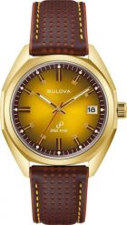 Zegarek Bulova Zegarek męski Bulova 97B214 brązowy. Brązowe zegarki męskie Bulova, bez wzorów. Za 2,395.00 zł.