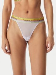 Calvin Klein Underwear Stringi LV00QF8856 Fioletowy jasny. Fioletowe majtki damskie Calvin Klein Underwear, z syntetyku. Za 109.99 zł.