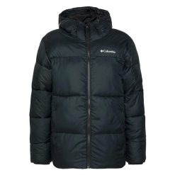 Kurtka Puchowa Męska Columbia Puffect Hooded Jacket. Brązowe kurtki męskie Columbia, m, bez wzorów, z puchu, sportowe, bez kaptura. W wyprzedaży za 555.40 zł.
