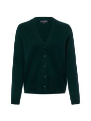 Franco Callegari kardigan z merynosów Kobiety Wełna merino zielony, M. Zielone kardigany damskie Franco Callegari, m, bez wzorów, z wełny, bez kołnierzyka. Za 349.95 zł.