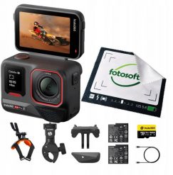 Kamera Insta360 Ace Pro 2 Moto Combo czarna. Kamery sportowe INSTA360. Za 2,323.97 zł.