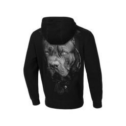 Bluza męska Pitbull z kapturem Born In 1989. Czarne bluzy męskie PITBULL, l, bez wzorów, z kapturem, na fitness i siłownię. Za 189.99 zł.