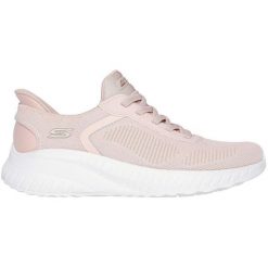 Buty sportowe damskie Skechers Bobs Squad Chaos C. Czerwone obuwie sportowe damskie Skechers, bez wzorów, bez zapięcia, trekkingowe. Za 279.99 zł.