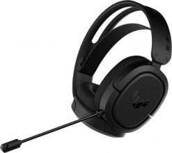 Słuchawki Asus TUF Gaming H1 Wireless Czarne (90YH0391-B3UA00). Czarne słuchawki bezprzewodowe Asus. Za 327.20 zł.