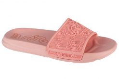 Klapki na basen damskie, S.Land Lady 24 SLALS. Czerwone klapki damskie Joma, bez wzorów, z materiału, sportowe, bez obcasa, bez zapięcia. Za 59.99 zł.