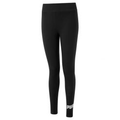 Legginsy damskie Puma ESS. Czarne legginsy damskie Puma, bez wzorów. Za 99.00 zł.