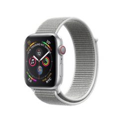 Apple Watch Series 4 40 mm GPS + Cellular Opaska (biały)- szybka wysyłka! - Raty 20 x 117,45 zł - Raty do 20x0%. Białe zegarki sportowe Apple, bez wzorów. Za 2,349.00 zł.