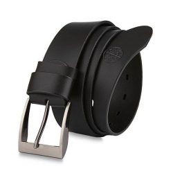 Skórzany pasek BETLEWSKI DW40-0 85 czarny. Czarne paski męskie Betlewski, z materiału. Za 79.99 zł.