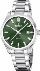 Zegarek męski Festina F20736-4 srebrny. Szare zegarki męskie Festina, bez wzorów, srebrne. Za 489.00 zł.