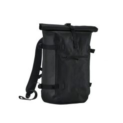 Plecak wodoodporny z zamykaną kieszenią z przodu Quadra. Czarne plecaki damskie QUADRA, bez wzorów. Za 346.50 zł.