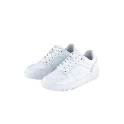 Buty sportowe CHAMPION REBOUND LOW S32415-WW009. Białe obuwie sportowe damskie Champion, bez wzorów, bez zapięcia, trekkingowe. Za 159.00 zł.