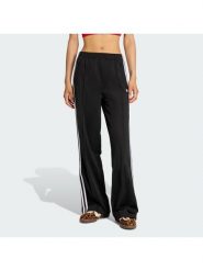 Adidas Spodnie dresowe Firebird KD7976 Czarny Loose Fit. Czarne spodnie sportowe damskie Adidas, bez wzorów, z dresówki. Za 299.99 zł.