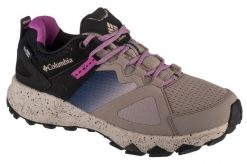 Buty trekkingowe damskie, Peakfreak Hera OutDry. Szare obuwie trekkingowe damskie Columbia, z materiału, przed kostkę, bez zapięcia. Za 399.99 zł.